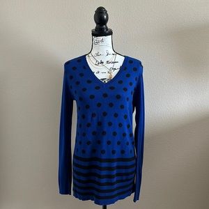 ✨Host Pick✨ Anne Taylor LOFT | Patterned V-neck Sweater